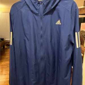 COPY - Adidas Men's Blue Windbreaker Jacket
